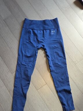 Gymshark Royal Blue Seamless High-Rise Leggings